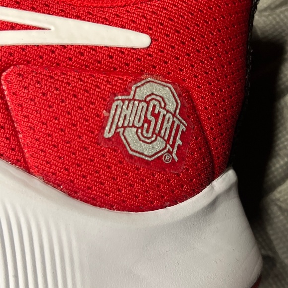 Nike Air Zoom Pegasus 38 OSU Ohio State Buckeyes Shoes Men DJ0837-001 - Picture 11 of 16